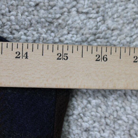 Madison Creek Wool Vest NWT Mens 2XL XXL Brown/Blue Plaid Asheville Poly Lined - Picture 13 of 16